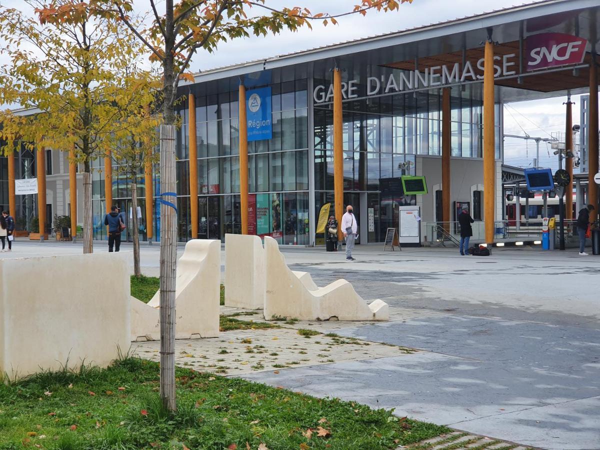 Apart 5 Personnes, 1Min Gare D'Annemasse, Geneve 5Km Exterior foto